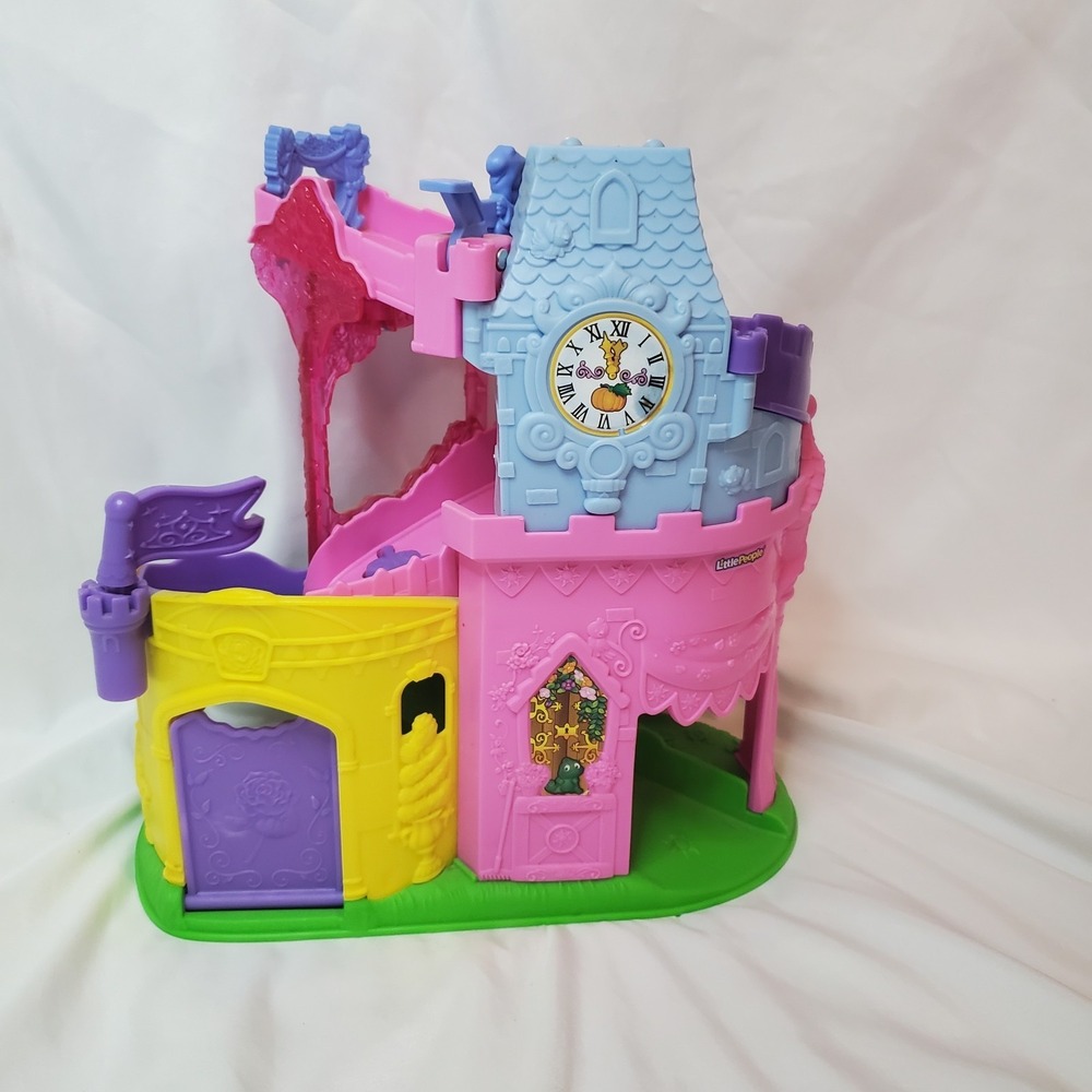 Fisher-Price Little People Disney‎ Princess Castle Twist & Light Wheelies Tower
